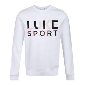 Luke 1977 Mens Text Sweatshirt / White